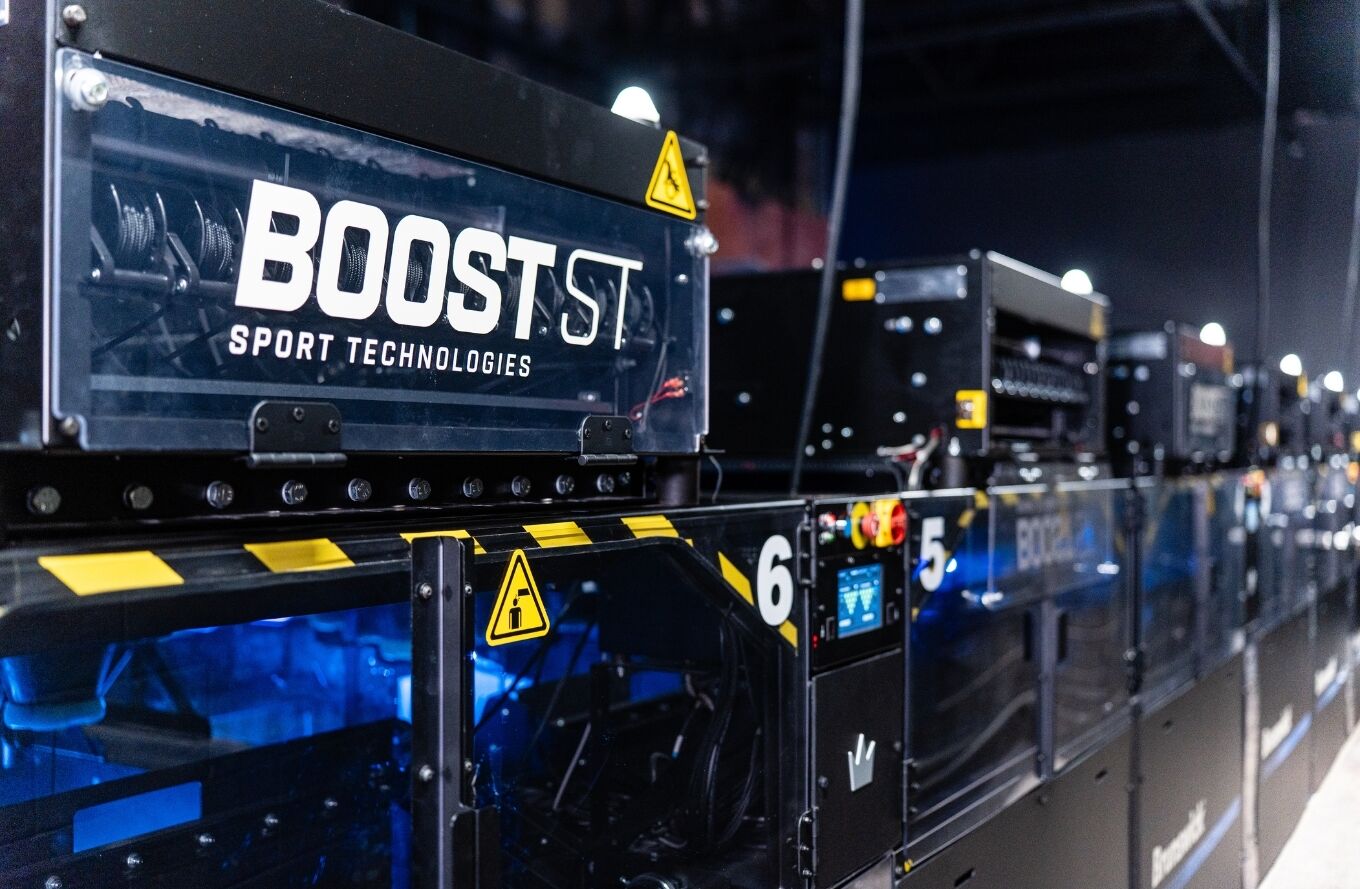 Brunswick Boost ST Sport Technologies string pinsetters