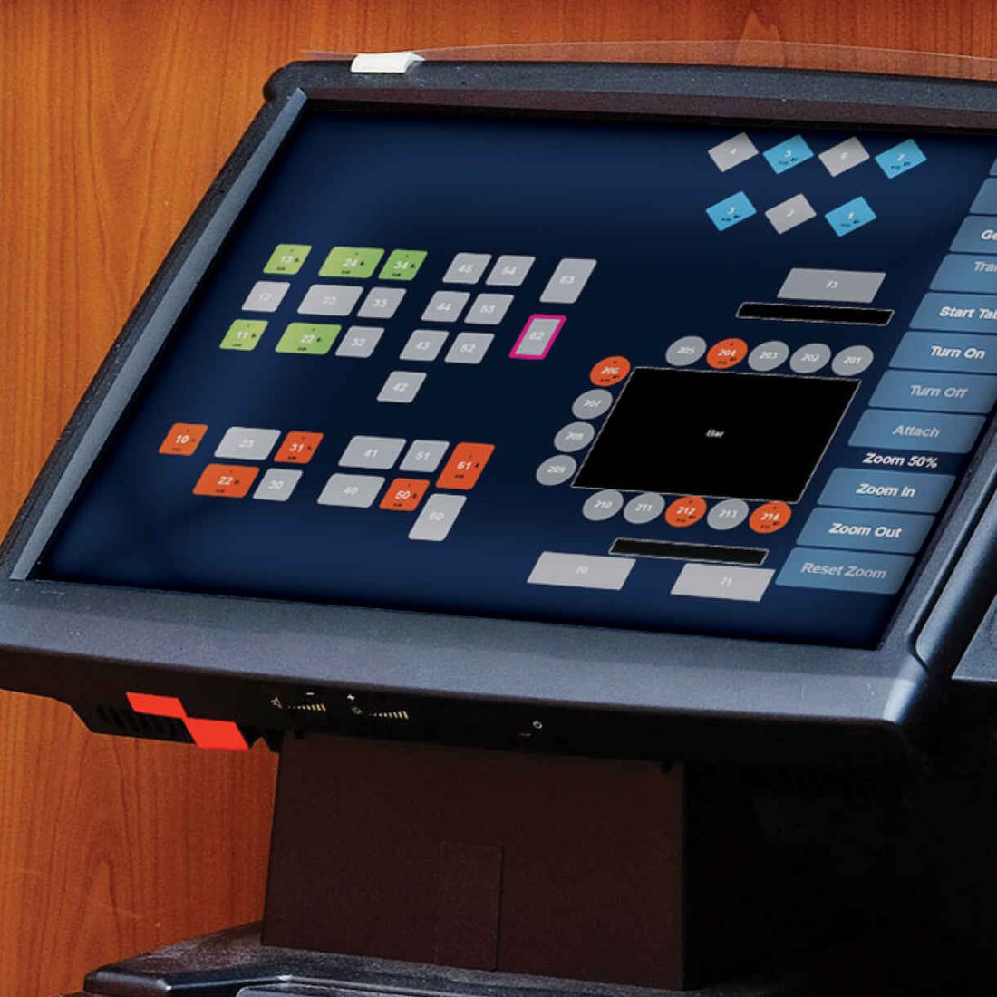 FlexTab POS terminal in use